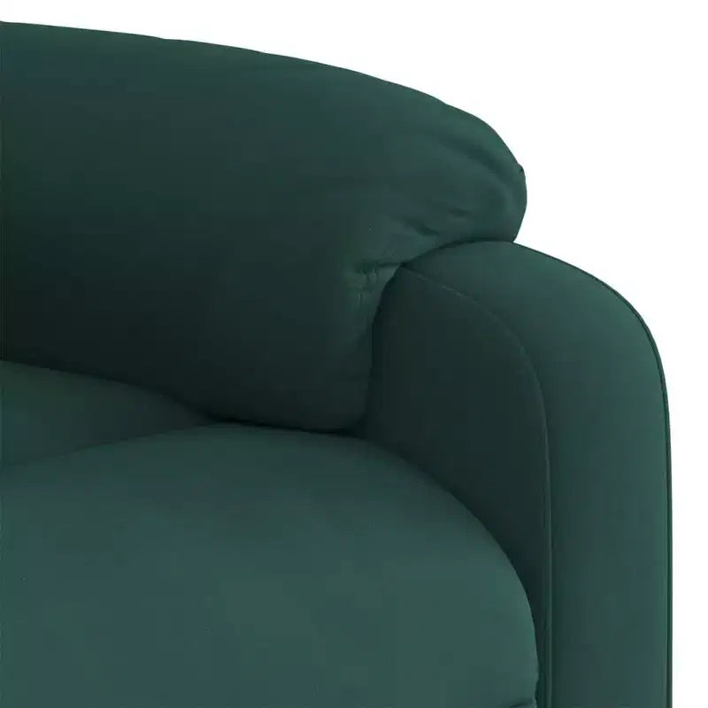 vidaXL Electric Massage Recliner Chair Velvet Standard