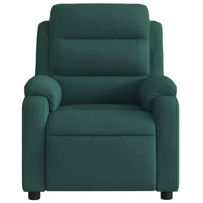 vidaXL Electric Massage Recliner Chair Velvet Standard