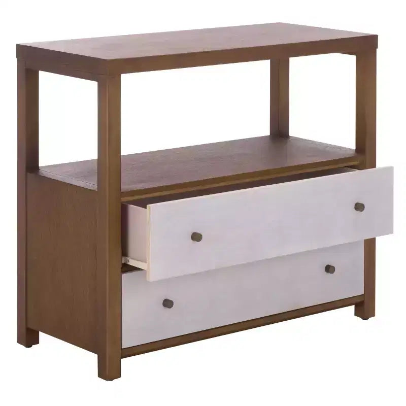 Ernest 2 Drawer 1 Shelf Chest - CHS6605 - Safavieh