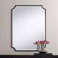 Noble Park Jacinda 30 x 40 Cut Edge Black Wall Mirror