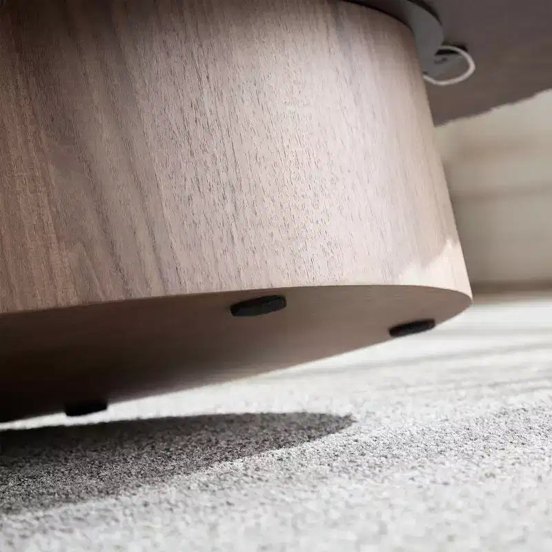 GDFStudio Gali Modern Handcraft Drum Coffee Table