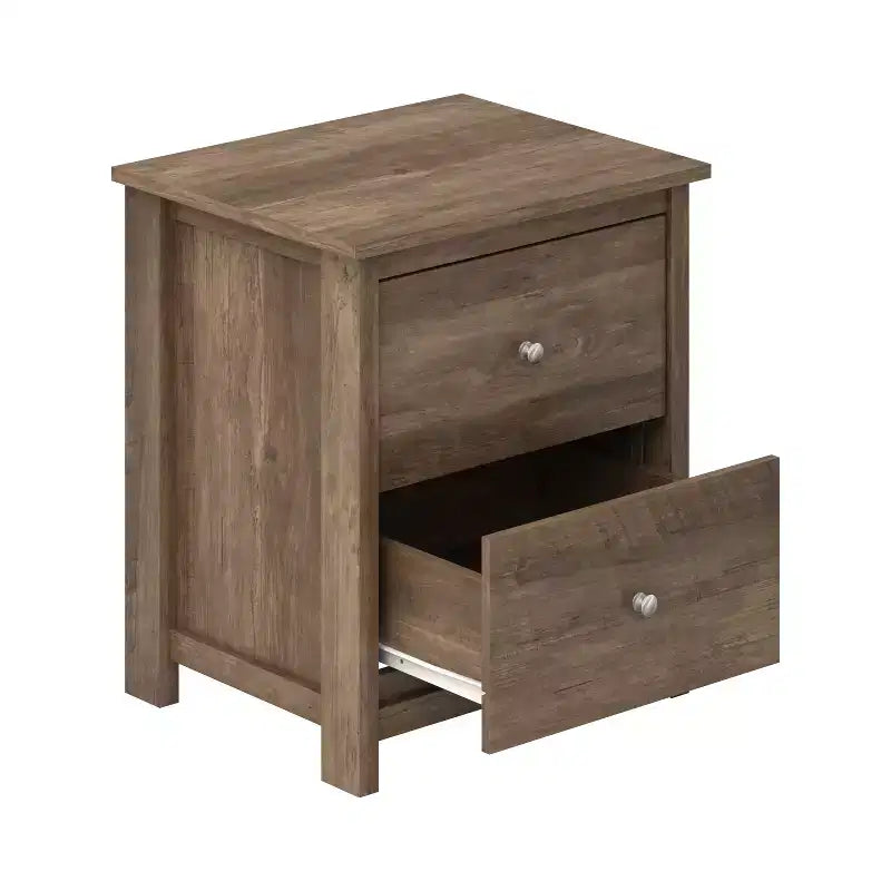 Galano 2-Drawer Nightstand with Storage 18.7 W 15.7 D 21.8 H