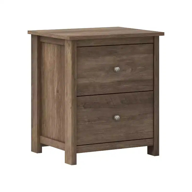 Galano 2-Drawer Nightstand with Storage 18.7 W 15.7 D 21.8 H