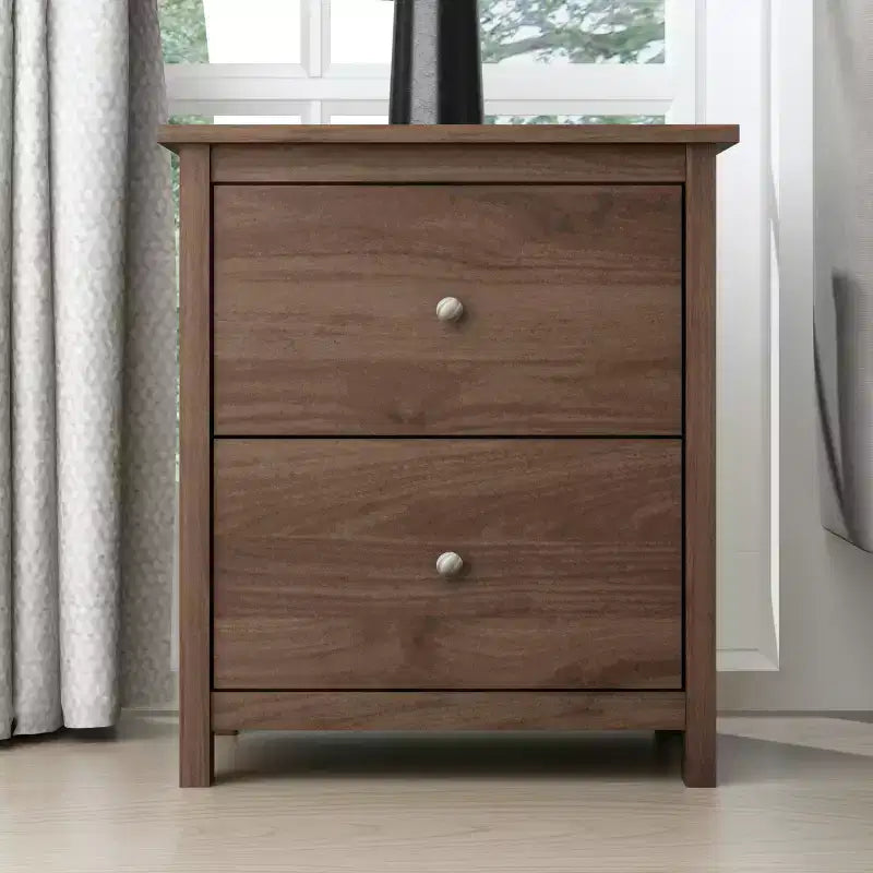 Galano 2-Drawer Nightstand with Storage 18.7 W 15.7 D 21.8 H