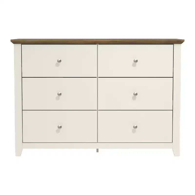 Galano 6-Drawer Double Dresser with Interlock Safety 46.9 W 16.4 D 32.0 H