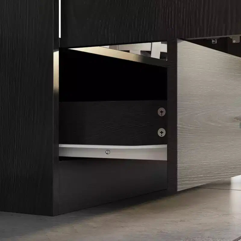 Famapy Double-Door Wardrobe with Drawer Armoire: Hanging Rod + Smooth Hinges Space-Saving Clothing Organizer for Bedrooms