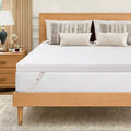 Dyonery 3 Cooling Gel Memory Foam Mattress Topper High-Density, Breathable with Removable Cover, Back Pain Relief, Twin & Queen Sizes