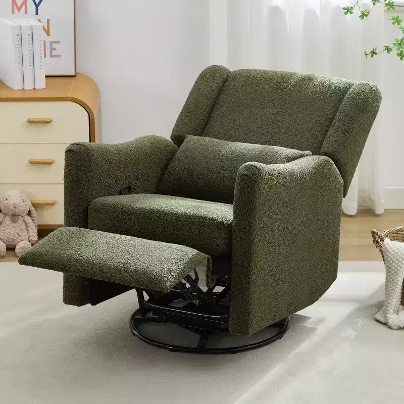 GDFStudio Nora 29.5'' Wingback Swivel Rocker Recliner Chair