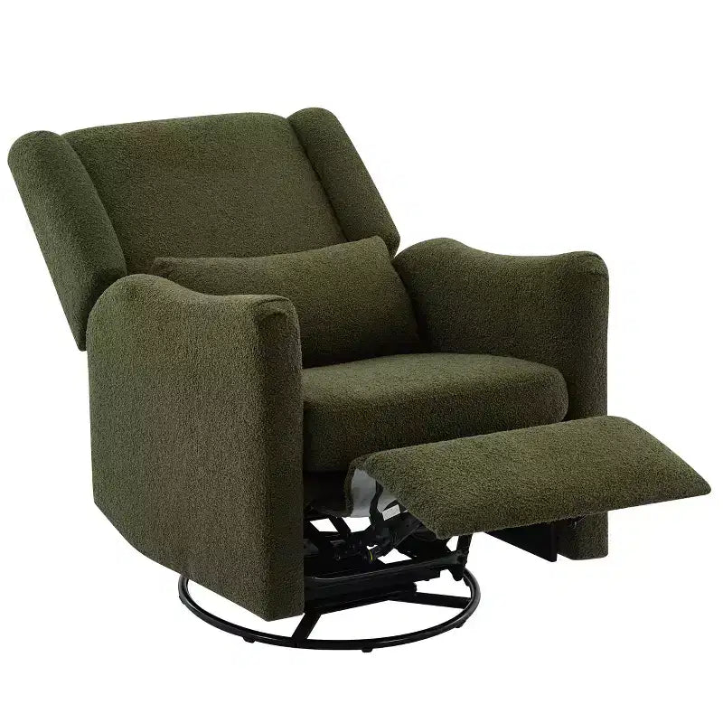 GDFStudio Nora 29.5'' Wingback Swivel Rocker Recliner Chair