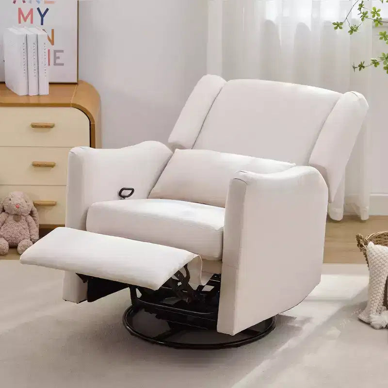 GDFStudio Nora 29.5'' Wingback Swivel Rocker Recliner Chair