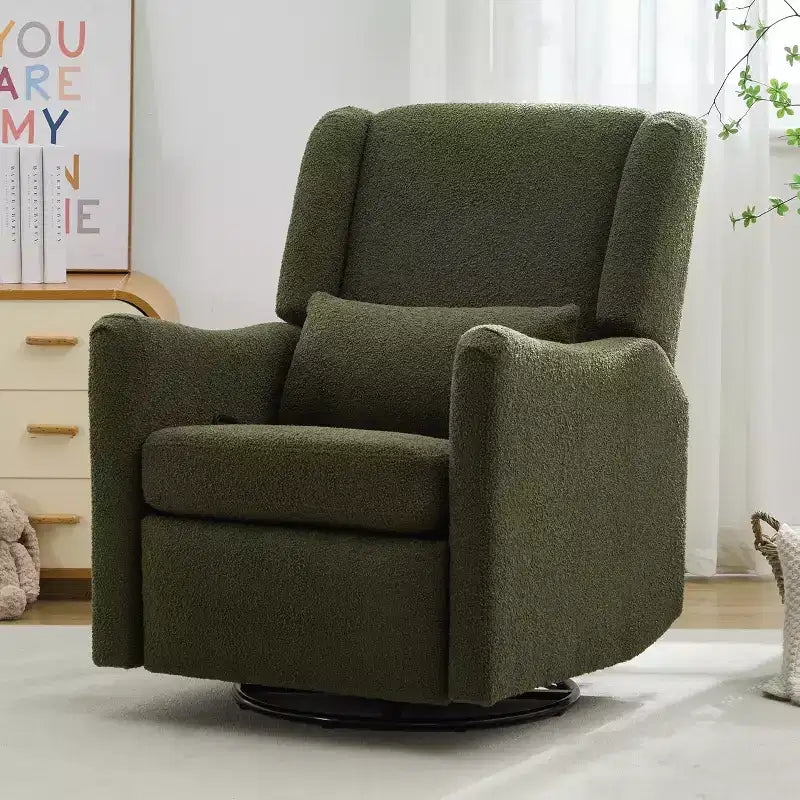 GDFStudio Nora 29.5'' Wingback Swivel Rocker Recliner Chair