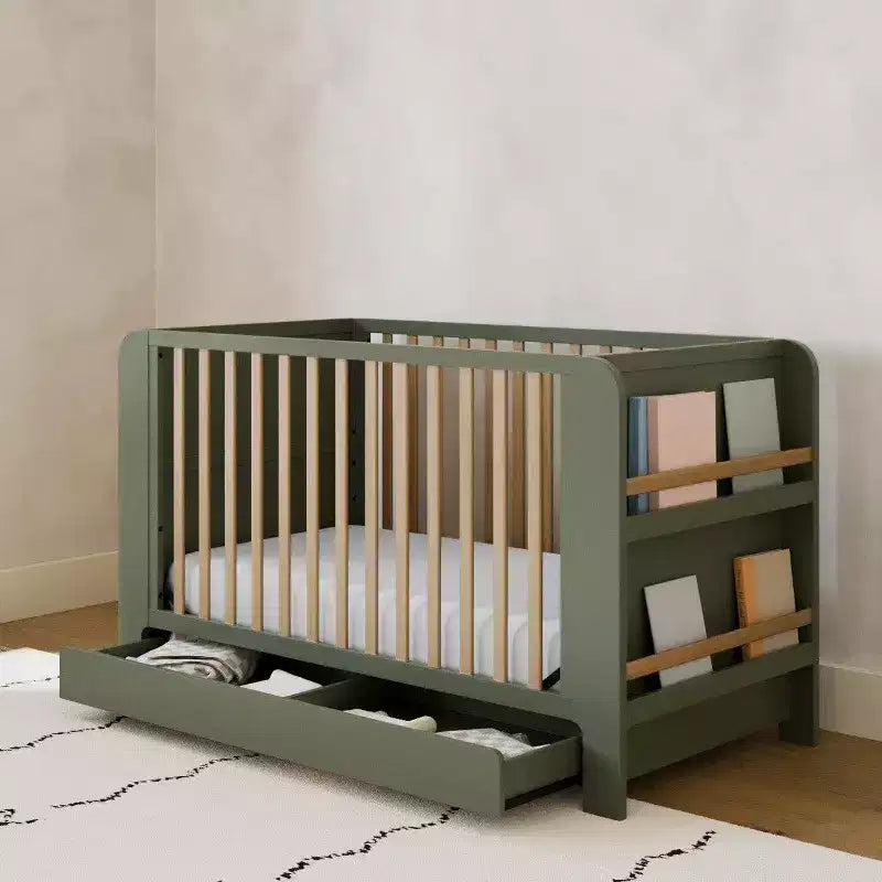 Graco Read-with-Me 4-in-1 Convertible Crib with Drawer