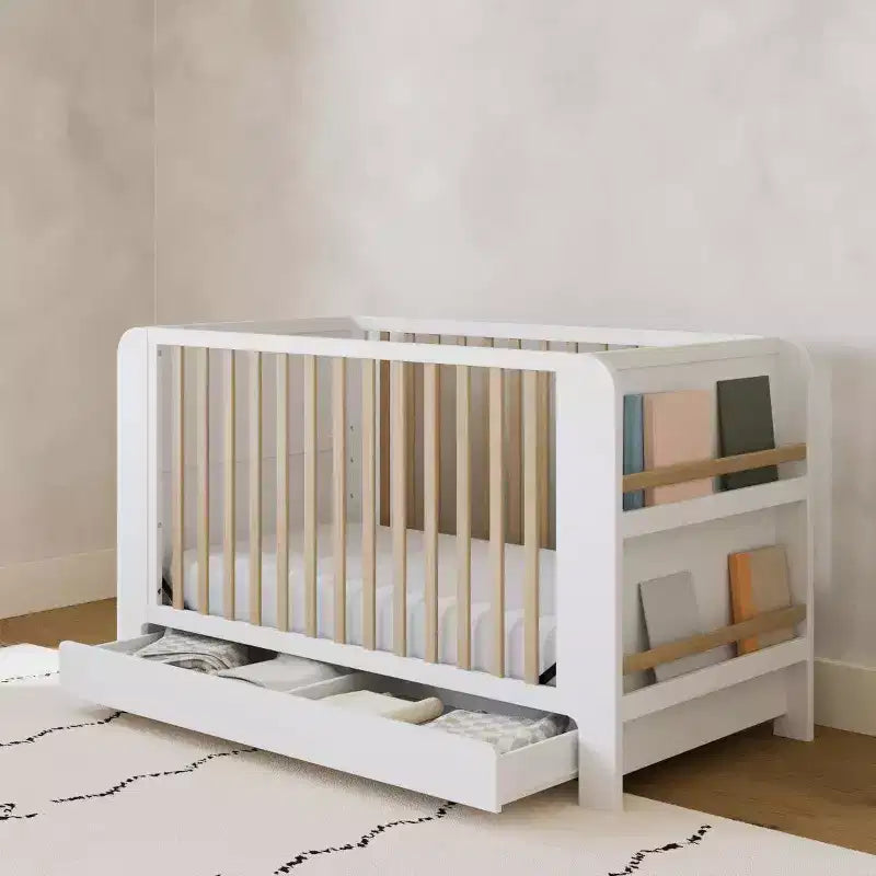 Graco Read-with-Me 4-in-1 Convertible Crib with Drawer