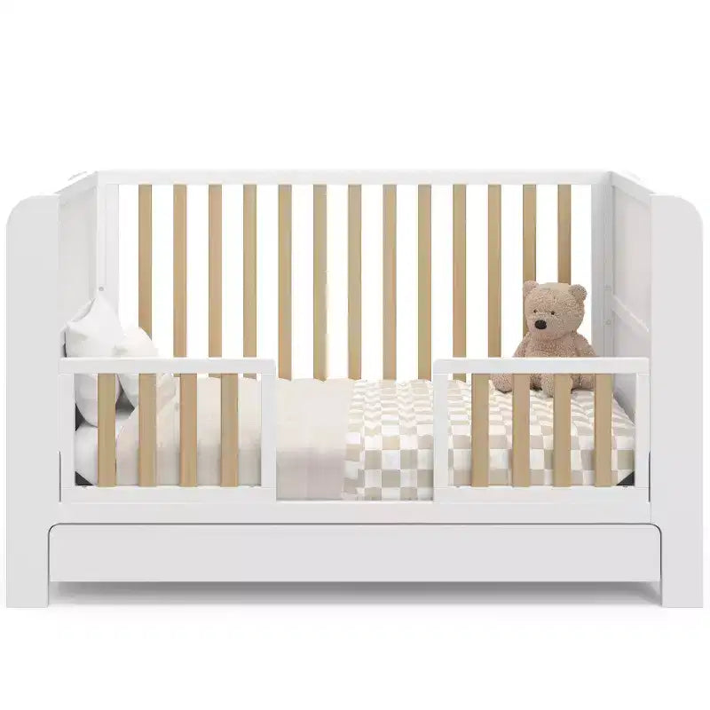 Graco Read-with-Me 4-in-1 Convertible Crib with Drawer