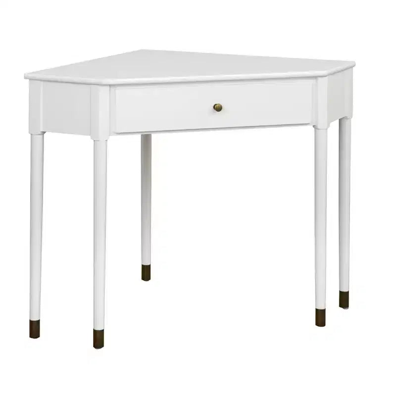 Lifestorey 1 Drawer Mesa Mid-Century Modern Corner Desk